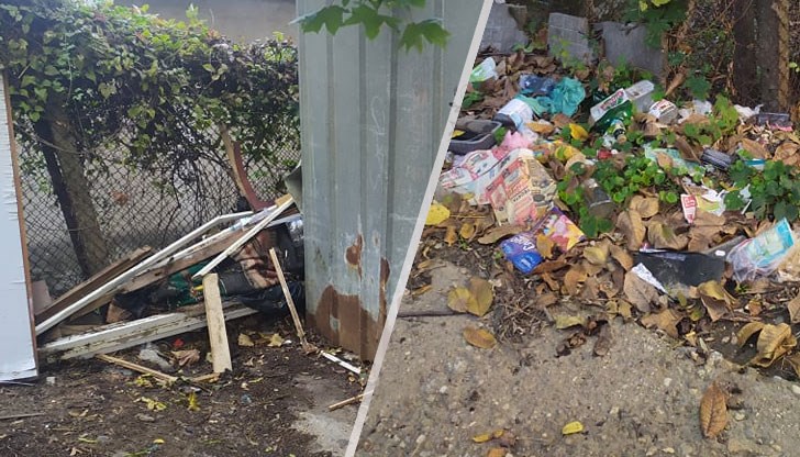 Събират боклуци от целия град, а после ги горят