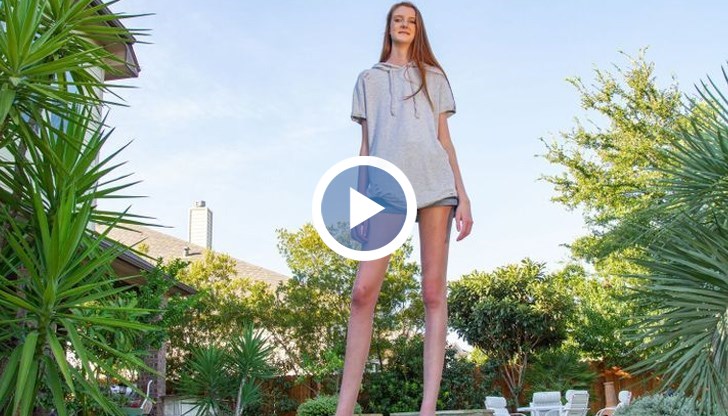 Гинес призна на Мейси Кърин рекорд за най-дълги женски крака и най-дълги крака на тийнейджърка