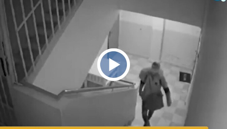 Крадецът не отчел, че има камери, които са го записали
