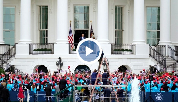 Президентът на САЩ бе във видимо добра форма