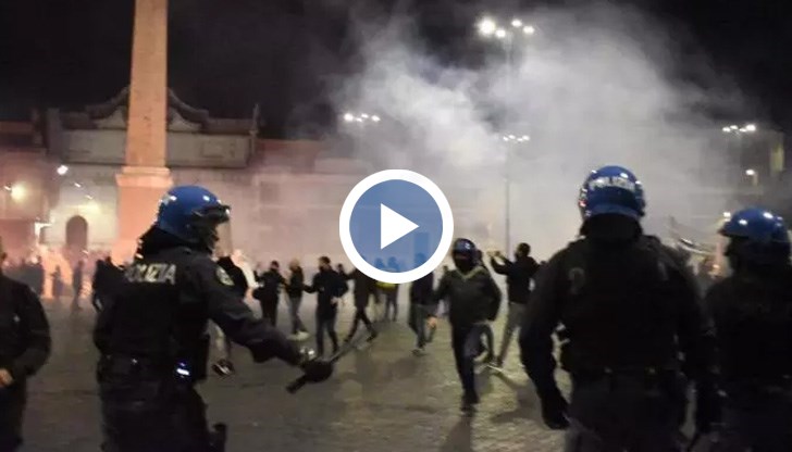 Крайнодесните протестират срещу налагането на строги мерки за борба с коронавируса