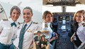 Тандем майка и дъщеря пилотират пътнически самолет