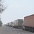 8-километрова опашка от камиони на пункта Гюргево - Русе