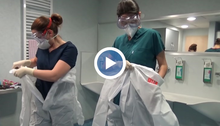 Правилната употреба на личните предпазни средства е решаваща за запазване здравето и живота на медицинските екипи и доброволците