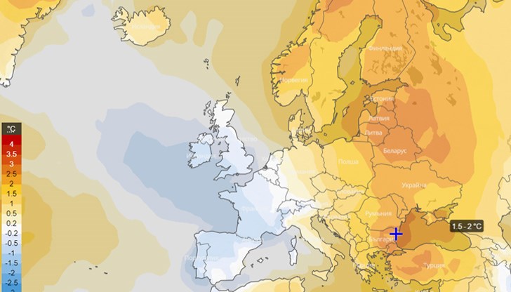 Необичайно висока температурна аномалия през септември и октомври ... Необичайно висока температурна аномалия през септември и октомври ...