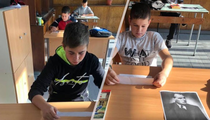 Всеки от учениците прочете откъс от произведение на писателя