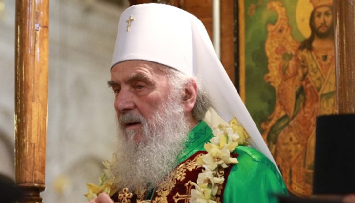 На 90 годишна възраст от коронавирус в Белград тази сутрин в 7:07 часа почина главата на сръбската православна църква патриарх Ириней