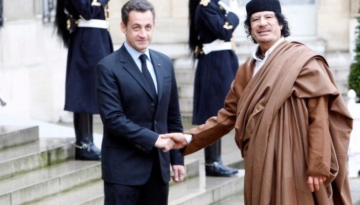 Прокурори твърдят, че бившия френски президент е получил от либийския диктатор милиони евро