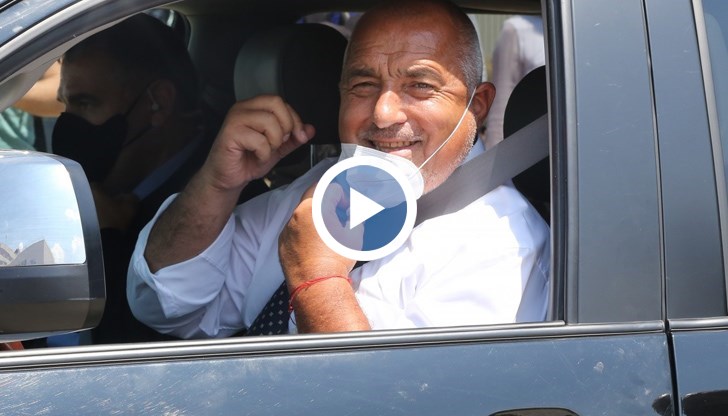 Борисов е видимо доволен от управлението на България