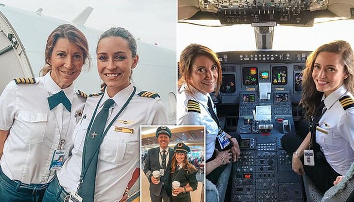 Докато Дона Гарет расте, за нея е съвсем естествено майка ѝ да работи като пилот на самолет
