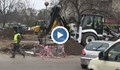 Изграждането на ВиК трасе създаде проблеми с тока и водата в квартал “Здравец Изток“