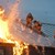 Русенските огнеборци гасиха пожар в къща до Американското пазарче