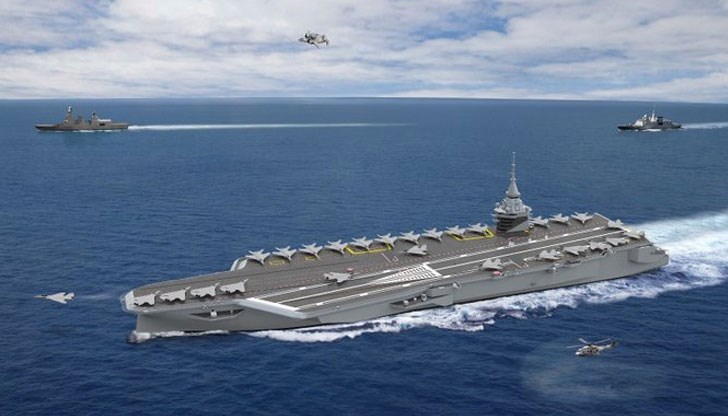 Причината е, че "Шарл дьо Гол" ще достигне края на своя живот през 2038 година Причината е, че "Шарл дьо Гол" ще достигне края на своя живот през 2038 година