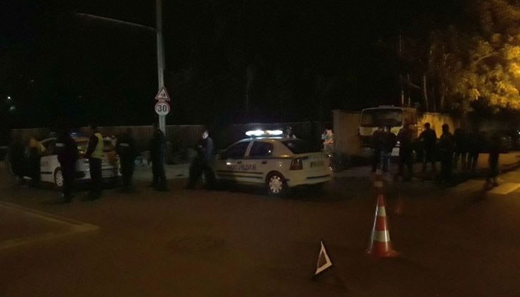 Екшънът се разигра тази вечер в квартал „Столипиново“ Екшънът се разигра тази вечер в квартал „Столипиново“