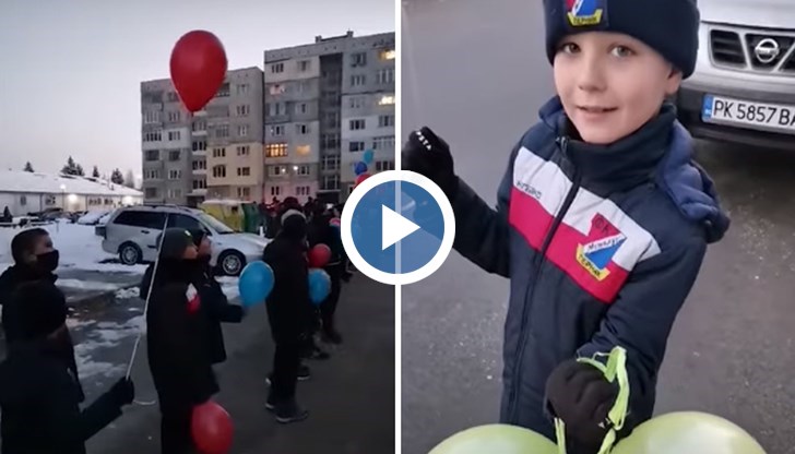 Трогателните кадри са от родния Перник