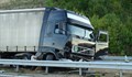 Аварирал камион на пътя Русе - Разград