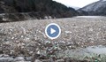 Започна почистването на острова от боклуци край Своге