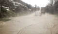 Наводнение затруднява движението по пътя Румянцево – Златна Панега
