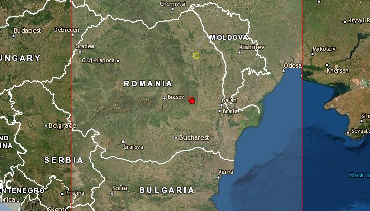 Първият трус е станал през нощта във Вранча