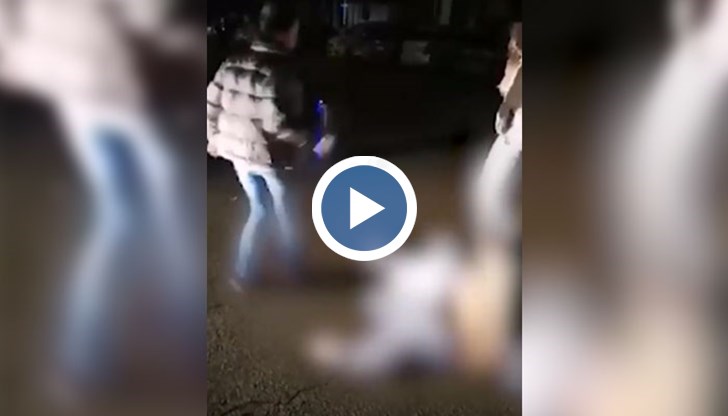 Тежкият случай е заснет случайно с мобилен телефон