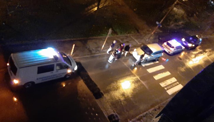 Инцидентът е станал след кръстовището с улица "Вардар"