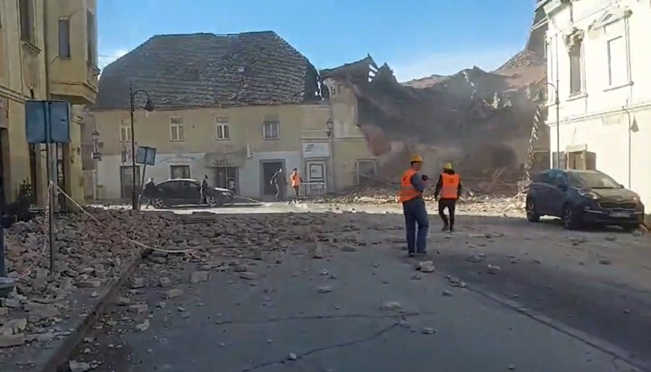 Трусът бе усетен в столицата Загреб и част от Босна и Херцеговина Трусът бе усетен в столицата Загреб и част от Босна и Херцеговина