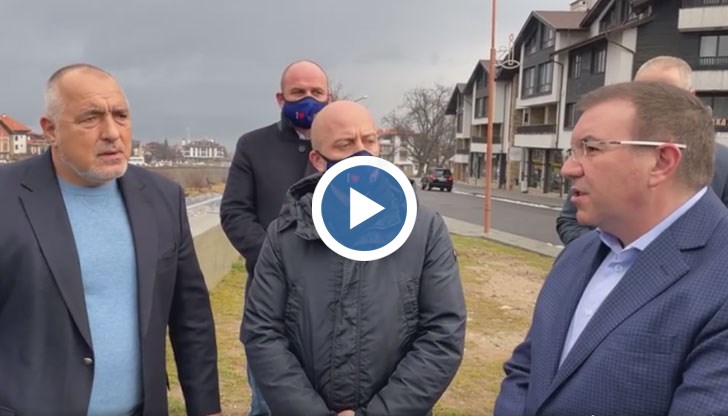 Премиерът обикаля Банско със здравния министър Костадин Ангелов