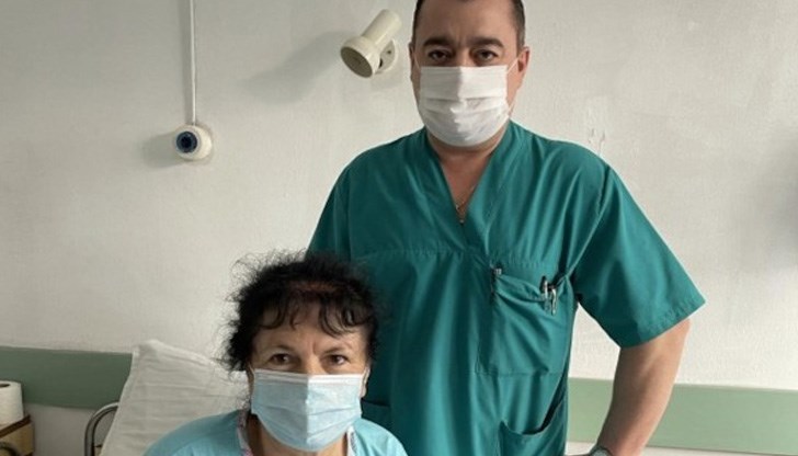 Кина Дюлгерова от Мадан постъпва в болницата с оплаквания за бързо напълняване