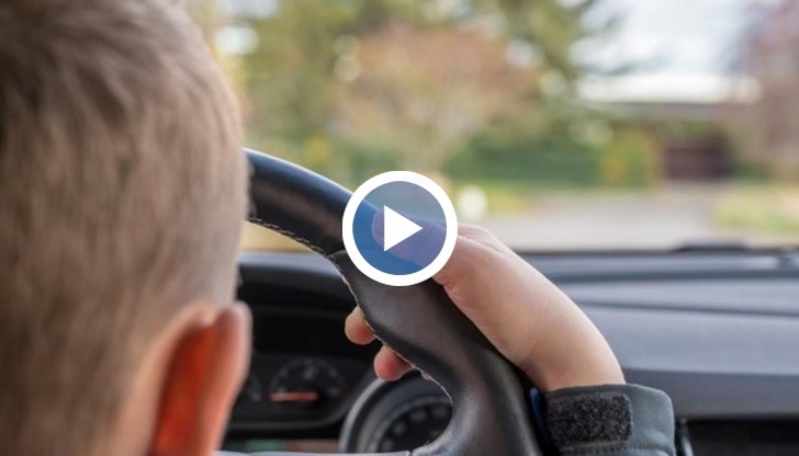 Скандален клип с непълнолетен шофьор е публикуван в социалните мрежи
