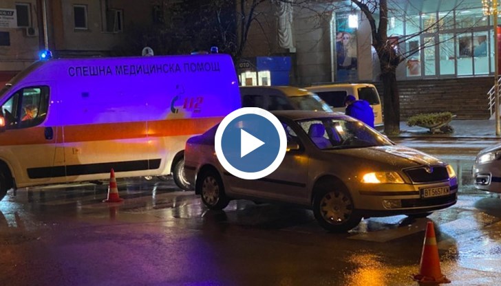 Раненият е откаран в областната болница с травма на главата