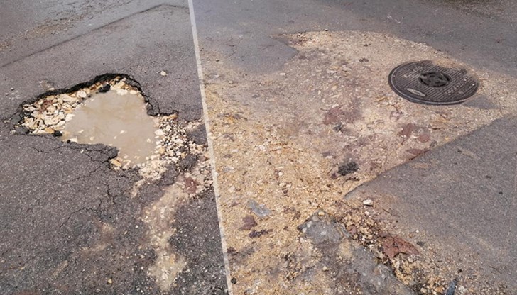 Русенци се оплакват от дупки, разкопани улици и недовършени ремонти в квартал "Здравец"