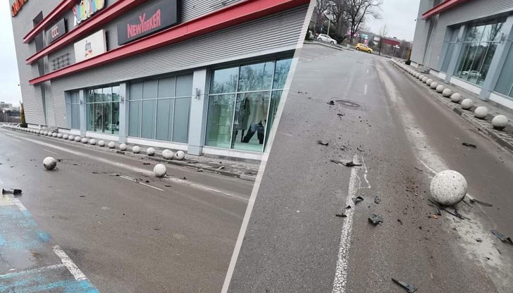 Дано охранителните камери пред Мол-а са заснели извършителите