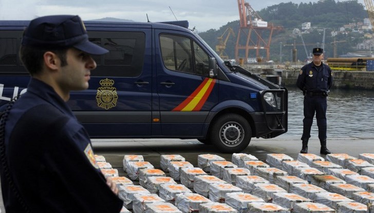 Б. И. П. е бил заловен на магистрала в Испания с 900 кг хашиш в колата си