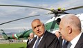 Борисов е летял 29 часа с правителствения хеликоптер