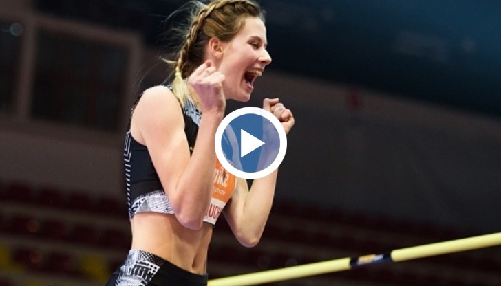 С резултата си от 2.06 м младата украинка се изравни на трето място във вечната световна ранглиста в зала със Стефка Костадинова