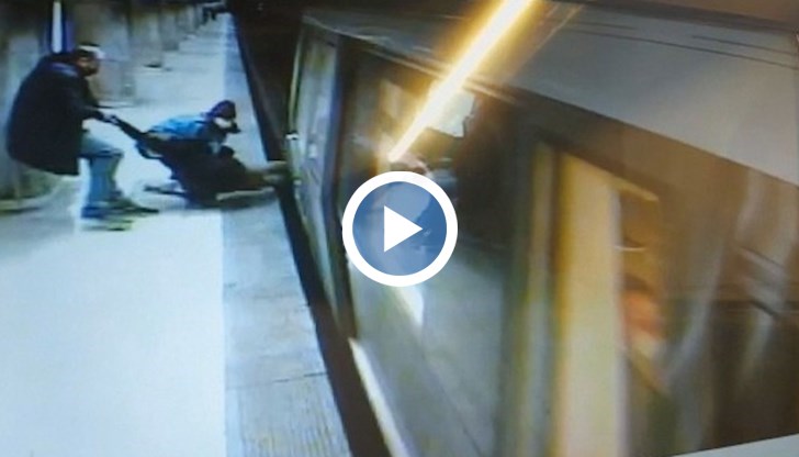 То дължи живота си на бързата намеса на двама граждани