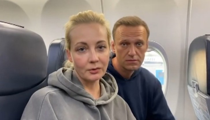 Юлия Навалная бе задържана вчера на неразрешено шествие до московския следствен изолатор