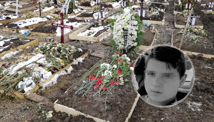 Погребаха малкия Людмил на Централните софийски гробища