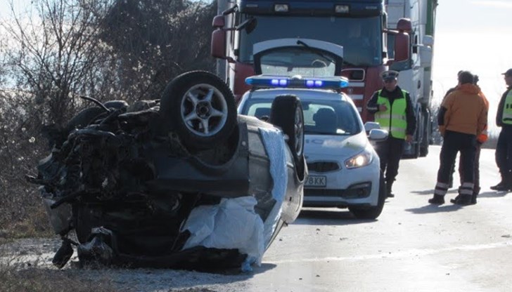 Двама души загубиха живота си, заради пътен инцидент вчера на главния път Русе – Бяла