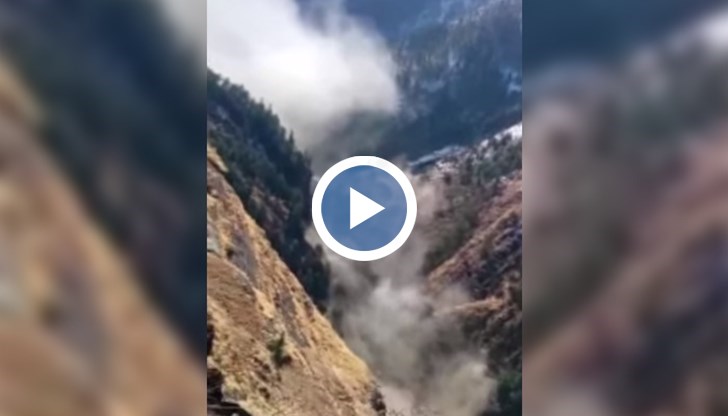 Струтването на част от ледника стана в индийския щат Утаркханд