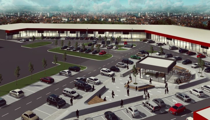 За разлика от моловете, търговските паркове нямат общи закрити площи, а броят на магазините не е твърде голям и потребителите се концентрират върху наличните марки