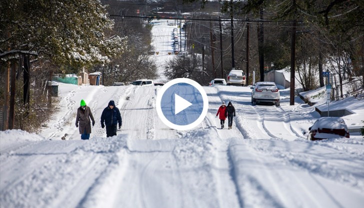 Над 20 души починаха в резултат на зимната буря и рязкото застудяване