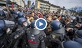 Сблъсъци между протестиращи и полиция на протест в Германия