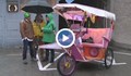 Разходка с рикша в Русе: Историята на един пътешественик, обиколил цяла Европа