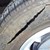 Автомобил осъмна с начупени стъкла и нарязани гуми в центъра на Русе