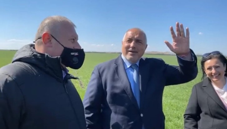 Министър-председателят на България Бойко Борисов е на поредна обиколка в страната