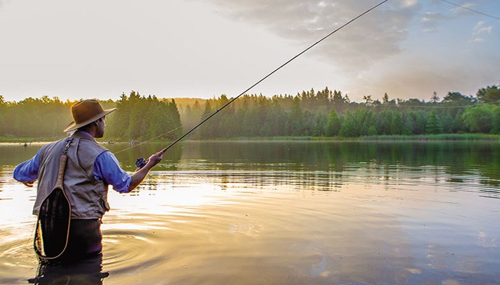 Задаващите се пролетни дъждове не бива да убиват мераците за излет сред природата с въдица в ръка Задаващите се пролетни дъждове не бива да убиват мераците за излет сред природата с въдица в ръка