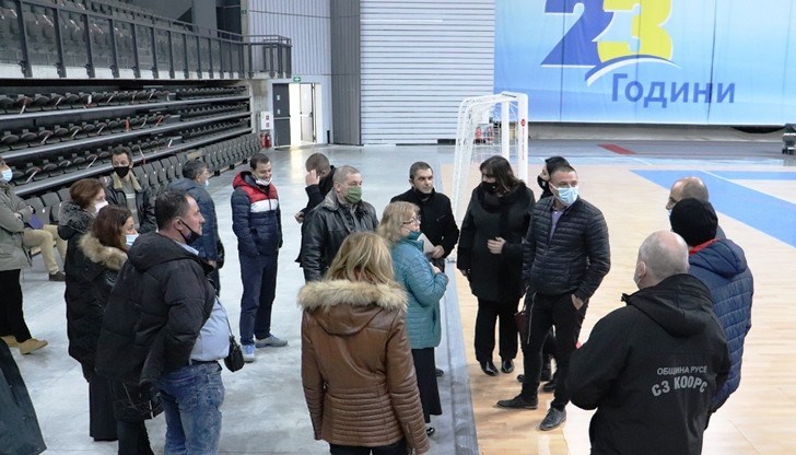 Многофункционалната спортна зала „ОЗК Арена” в Русе става основна част от организационно-техническата подготовка за произвеждането на изборите за Народно събрание на 4 април тази година
