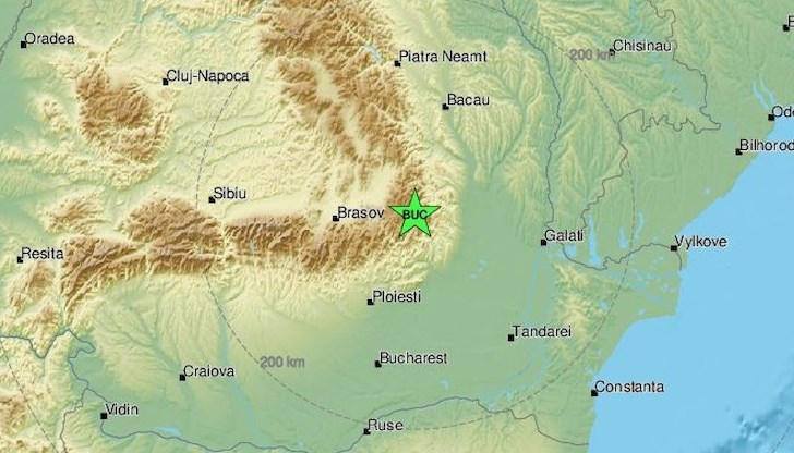 Земетресението е локализирано в района на Лопатари, на 63 километра от Бузъу