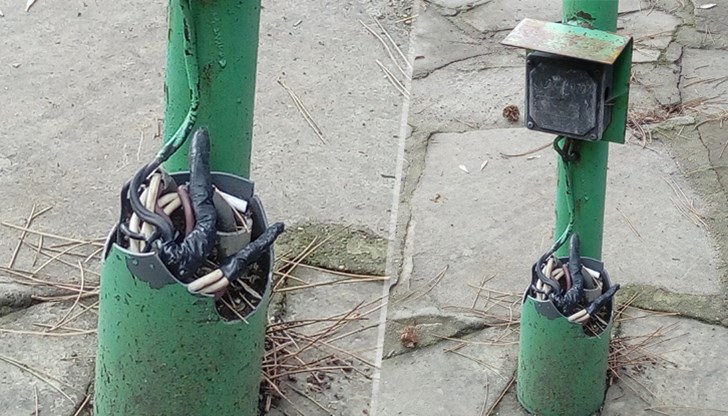 Във вътрешния двор на болницата често се разхождат и малки деца